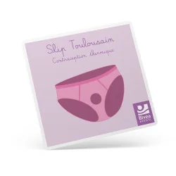 Carte slip toulousain illustration