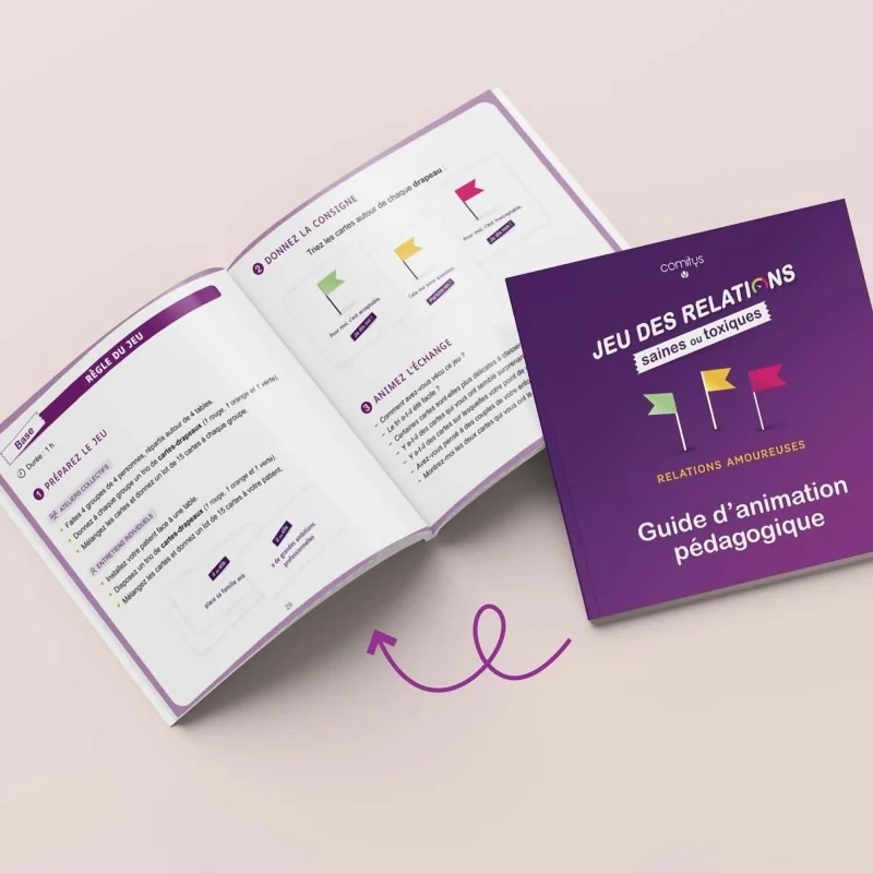 règles jeu des relations amoureuses saines ou toxiques de comitys