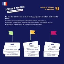 objectifs jeu des amitiés saines ou toxiques de comitys