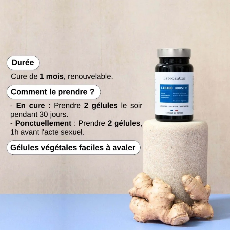 Complément alimentaire Libido boost homme