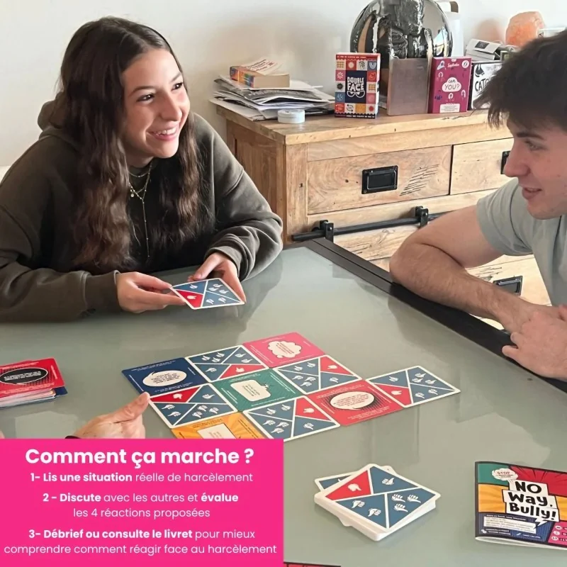 comment utiliser le jeu sur le harcèlement no way bully