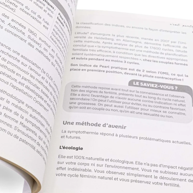 Livre Ma Révolution Sexuelle avec la Symptothermie